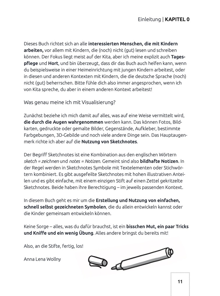 Weitere Ansicht: Mit Bildern schreiben | Anna Lena Wollny