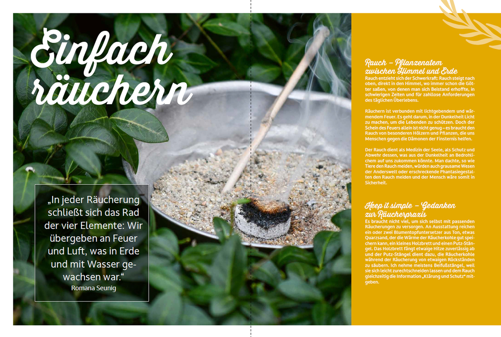 Weitere Ansicht: Räuchern im Einklang mit der Natur | Romana Seunig