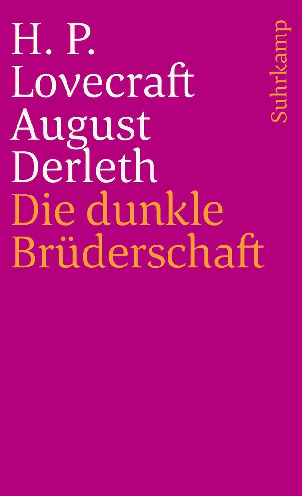 Produktbild: Die dunkle Brüderschaft | H. P. Lovecraft, August W. Derleth