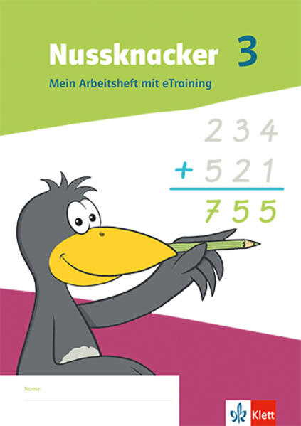 Produktbild: Nussknacker 3. Arbeitsheft mit eTraining Klasse 3