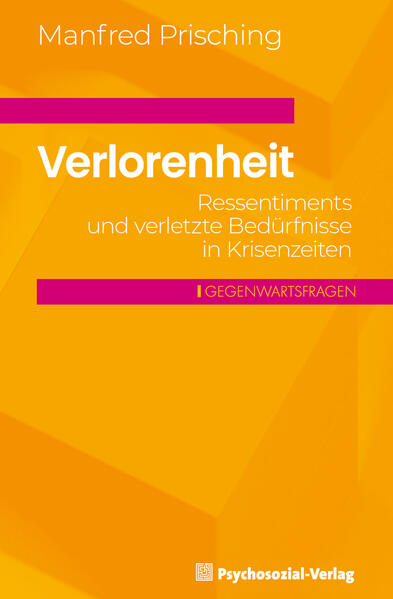 Produktbild: Verlorenheit | Manfred Prisching