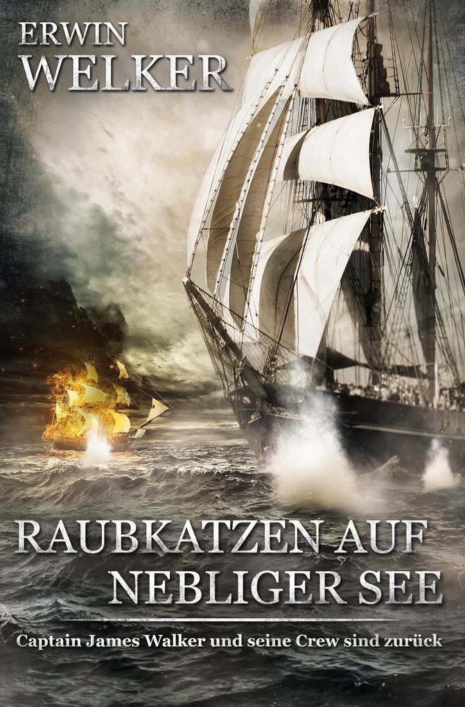 Produktbild: Raubkatzen auf nebliger See | Erwin Welker