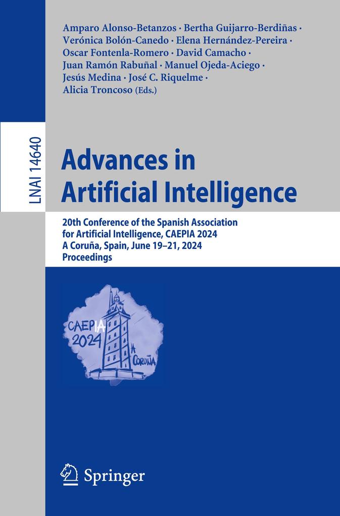 Produktbild: Advances in Artificial Intelligence