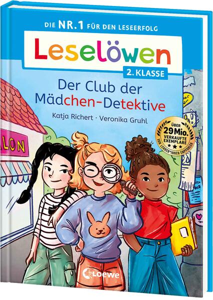 Produktbild: Leselöwen 2. Klasse - Der Club der Mädchen-Detektive | Katja Richert