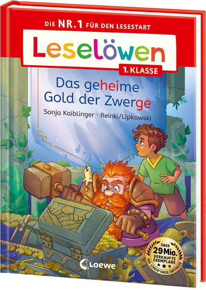Produktbild: Leselöwen 1. Klasse - Das geheime Gold der Zwerge | Sonja Kaiblinger