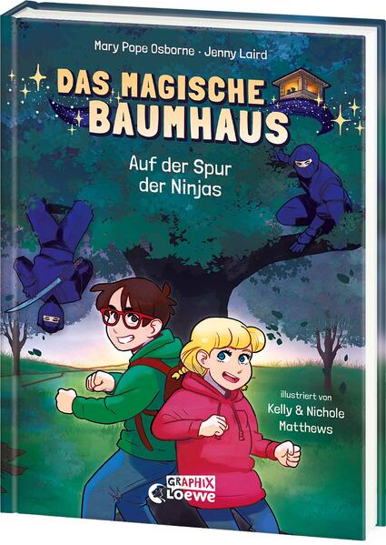 Produktbild: Das magische Baumhaus (Comic-Buchreihe, Band 5) - Auf der Spur der Ninjas | Mary Pope Osborne, Jenny Laird