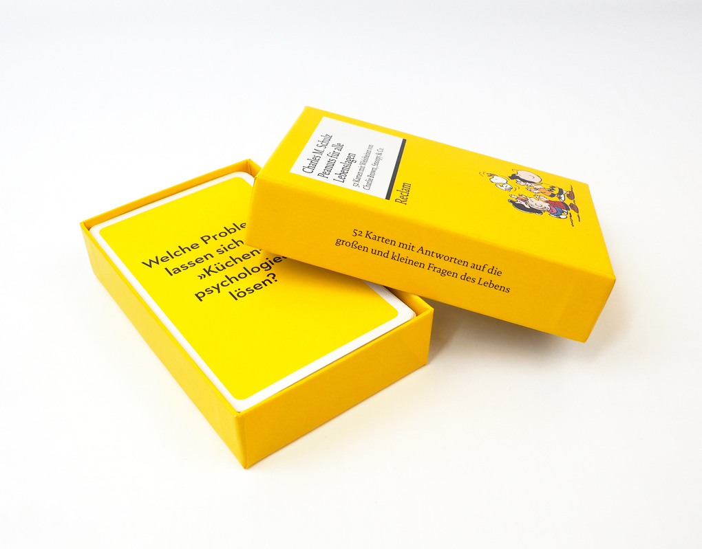 Weitere Ansicht: Peanuts für alle Lebenslagen. 52 Karten mit Weisheiten von Charlie Brown, Snoopy & Co. | Charles M. Schulz