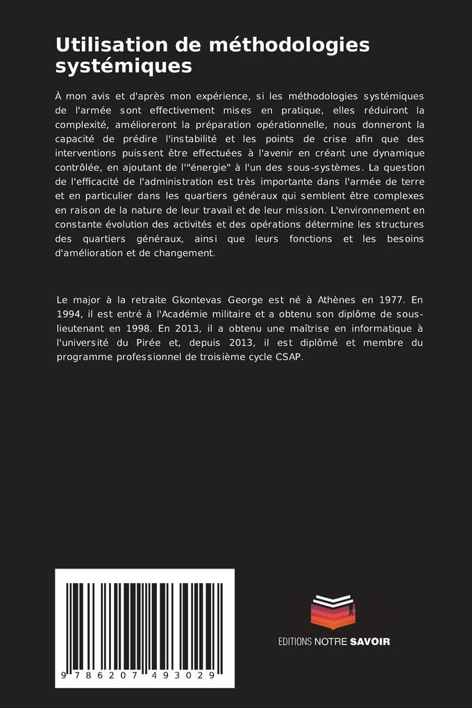 Weitere Ansicht: Utilisation de méthodologies systémiques | Georgios Gkontevas