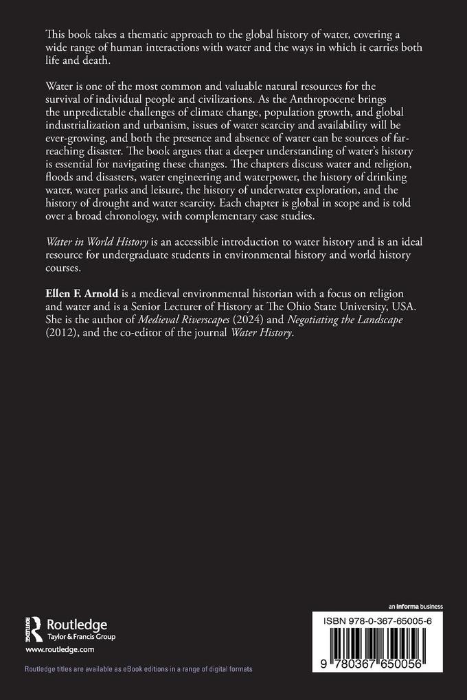 Weitere Ansicht: Water in World History | Ellen F. Arnold
