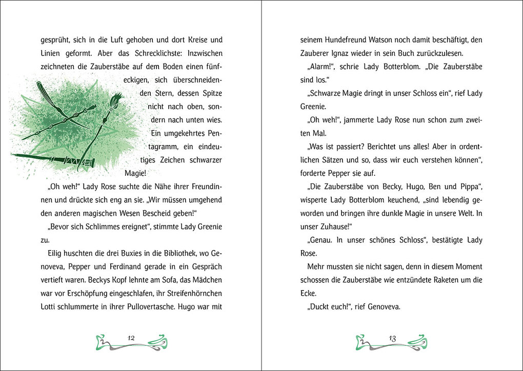 Weitere Ansicht: Das Bücherschloss (Band 7) - Der verwunschene Drache | Barbara Rose