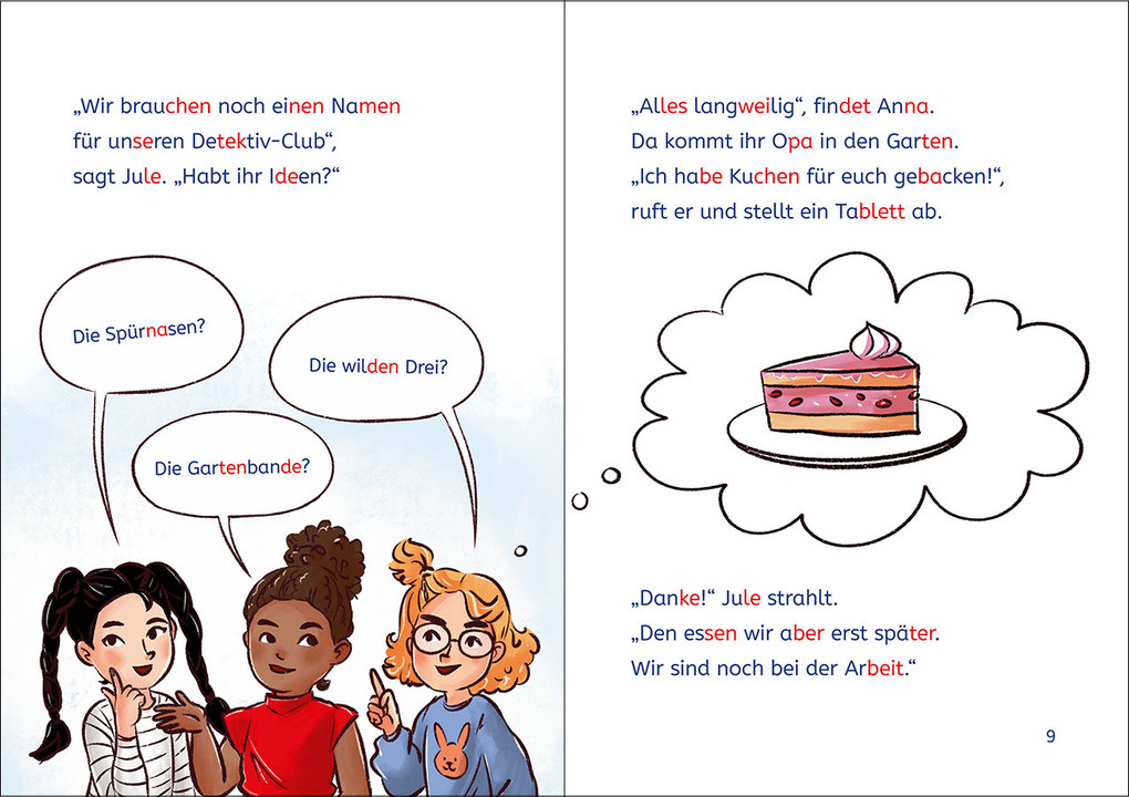 Weitere Ansicht: Leselöwen 2. Klasse - Der Club der Mädchen-Detektive | Katja Richert