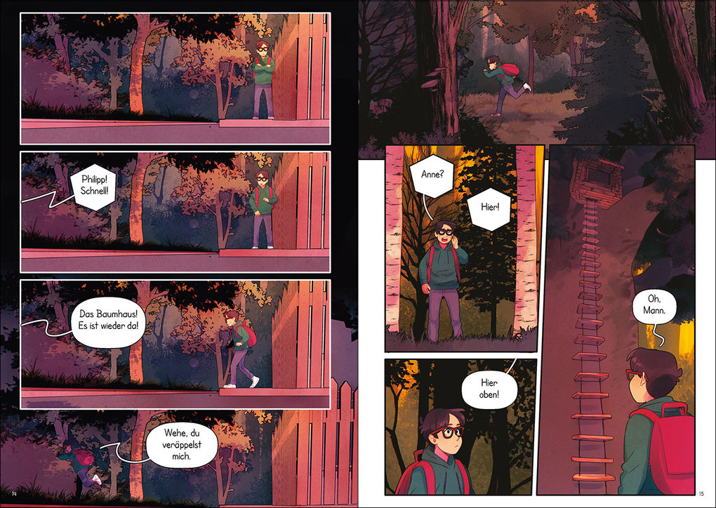 Weitere Ansicht: Das magische Baumhaus (Comic-Buchreihe, Band 5) - Auf der Spur der Ninjas | Mary Pope Osborne, Jenny Laird