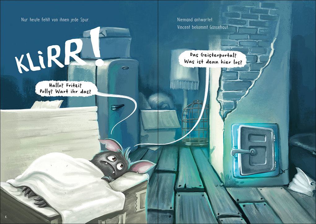 Weitere Ansicht: Vincent stürmt Schloss Geisterwald (Band 4) | Sonja Kaiblinger