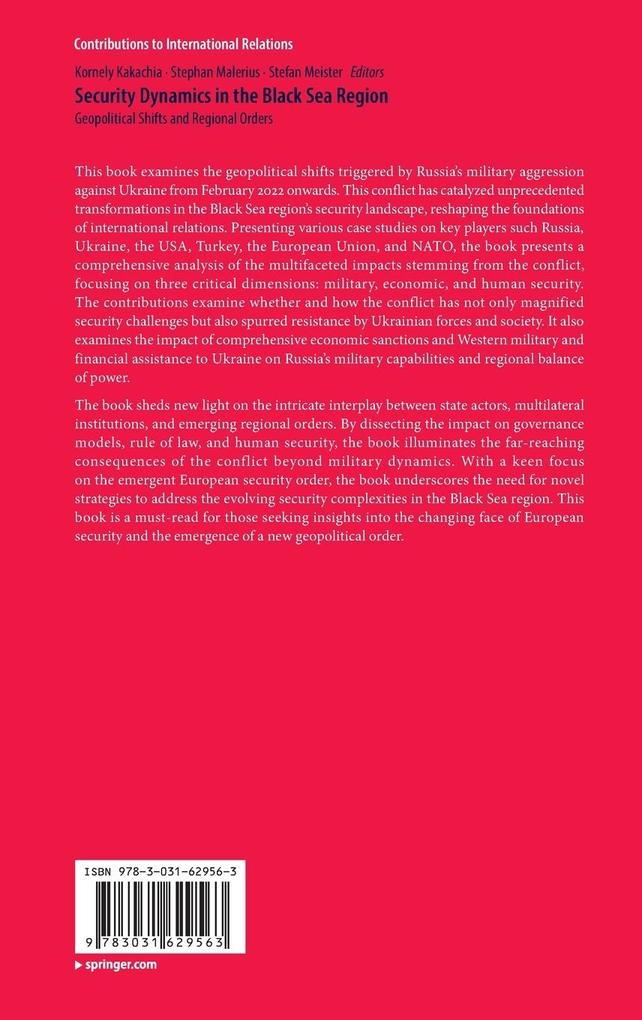 Weitere Ansicht: Security Dynamics in the Black Sea Region