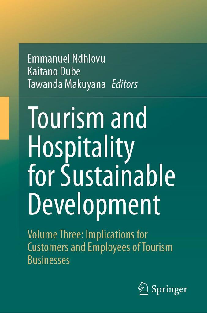 Produktbild: Tourism and Hospitality for Sustainable Development