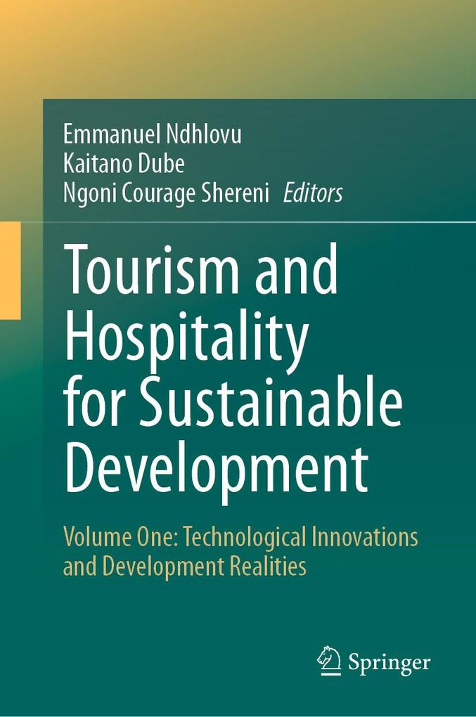Produktbild: Tourism and Hospitality for Sustainable Development