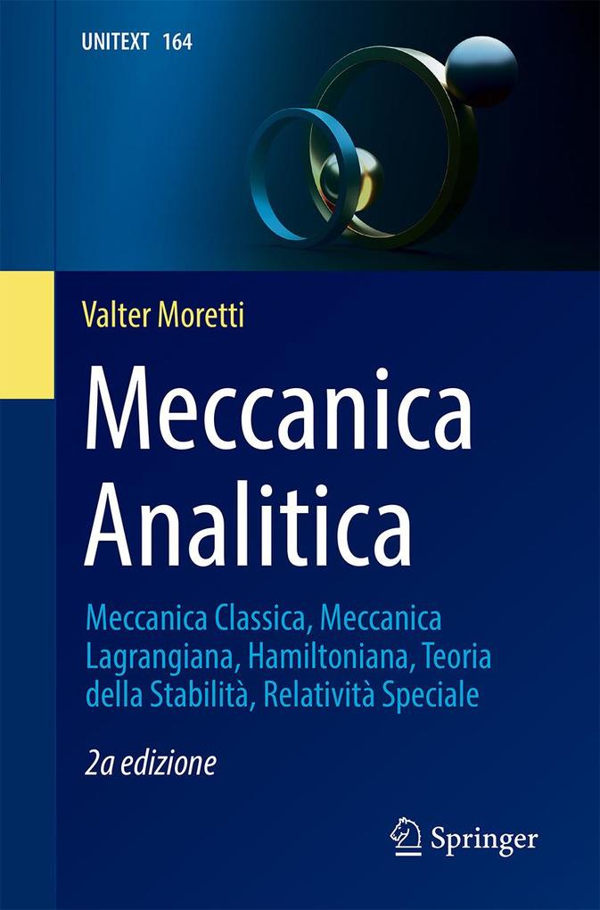 Produktbild: Meccanica Analitica | Valter Moretti