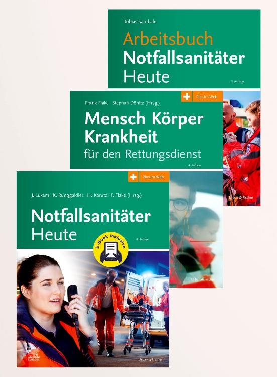 Produktbild: Notfallsanitäter Lernpaket + Arbeitsbuch | Tobias Sambale