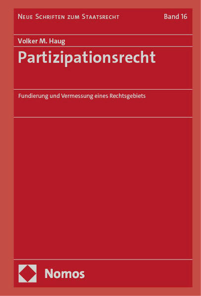 Produktbild: Partizipationsrecht | Volker M. Haug