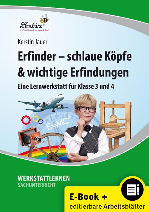 Produktbild: Erfinder - schlaue Köpfe & wichtige Erfindungen | Kerstin Jauer