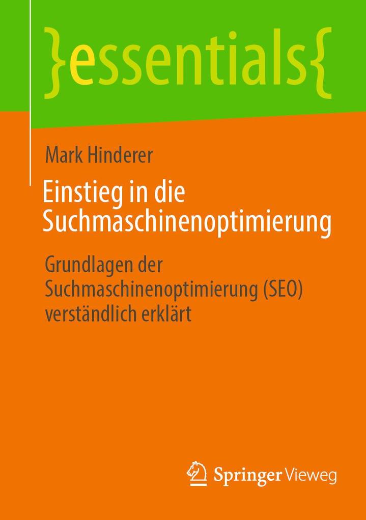 Produktbild: Einstieg in die Suchmaschinenoptimierung | Mark Hinderer