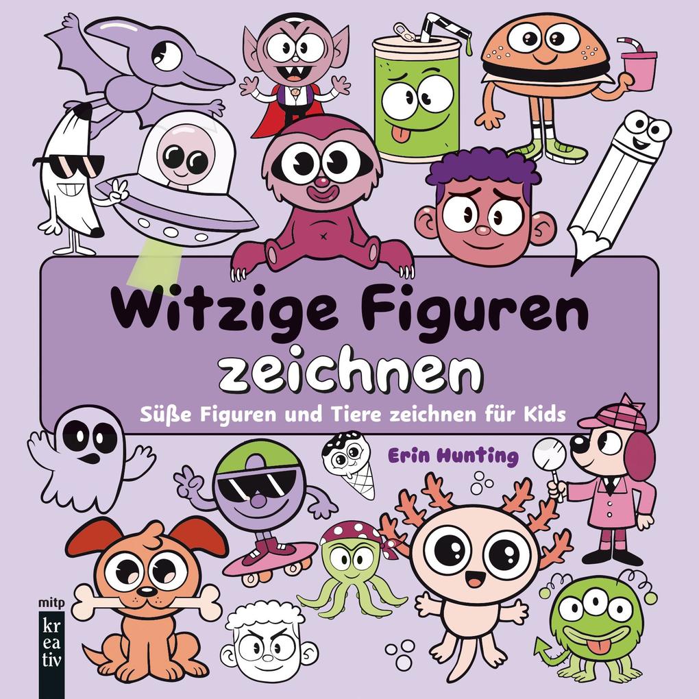 Produktbild: Witzige Figuren zeichnen | Erin Hunting