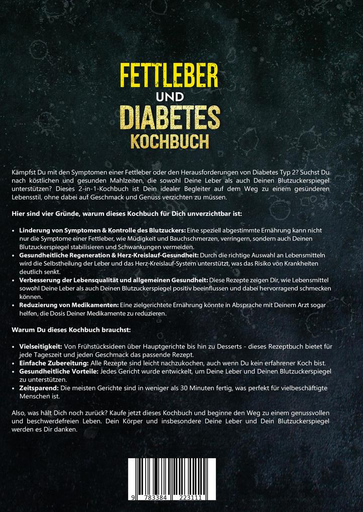 Weitere Ansicht: Fettleber und Diabetes Kochbuch | Carina Lehmann