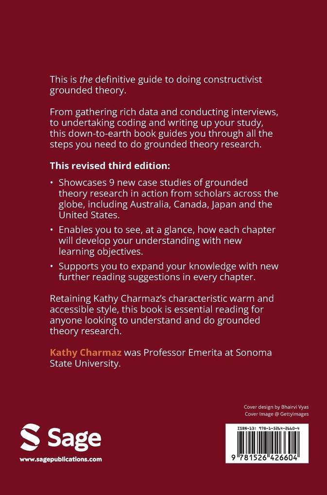 Weitere Ansicht: Constructing Grounded Theory (Third Edition) | Kathy Charmaz