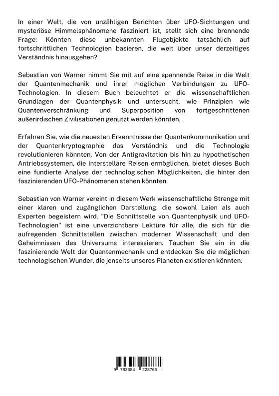 Weitere Ansicht: Die Schnittstelle von Quantenphysik und UFO-Technologien | Sebastian Warner