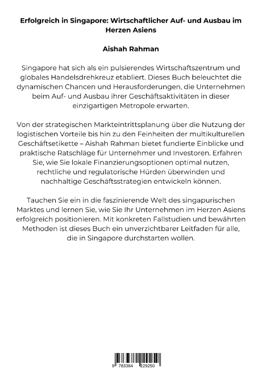 Weitere Ansicht: Erfolgreich in Singapore | Aishah Rahman