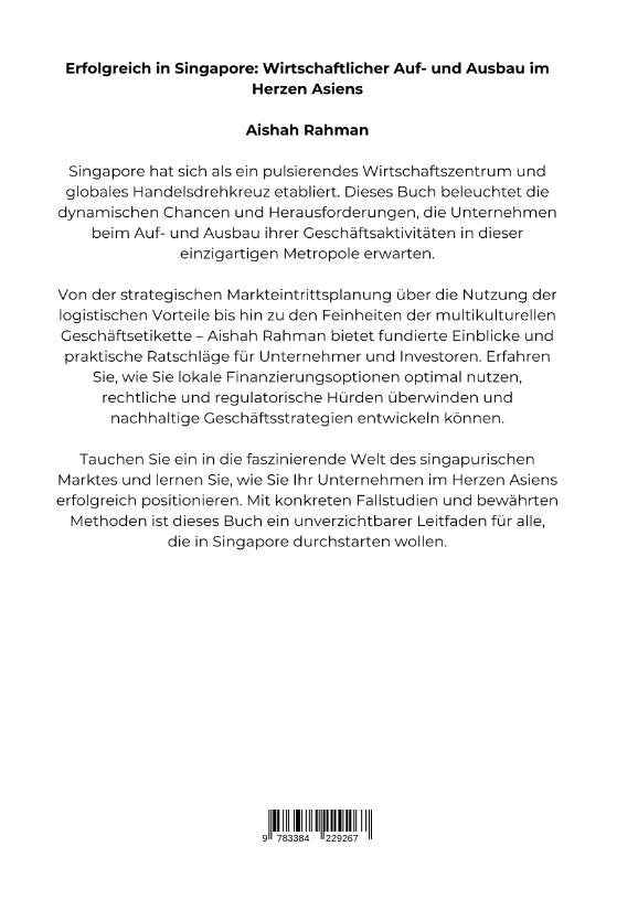 Weitere Ansicht: Erfolgreich in Singapore | Aishah Rahman