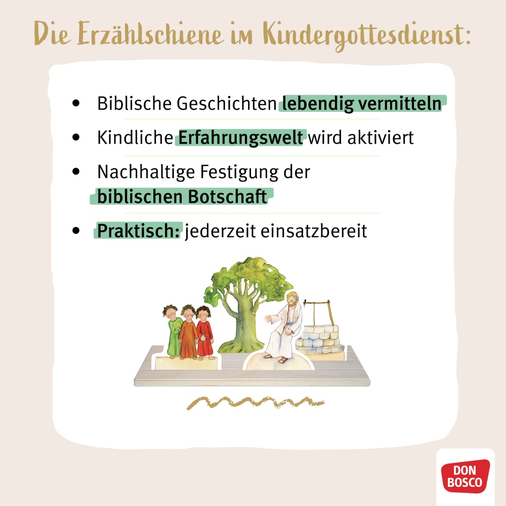Weitere Ansicht: Frau Holle. Erzählschienen-Figurenset | Brüder Grimm