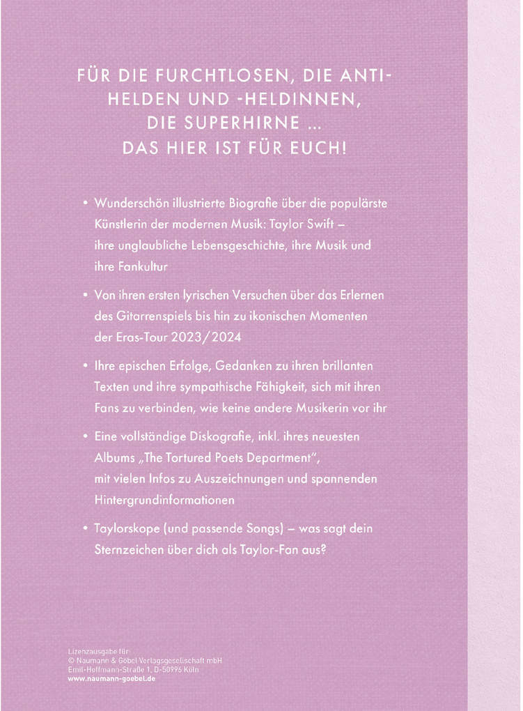 Weitere Ansicht: Taylor Swift is Life | Kathleen Perricone, Naumann & Göbel