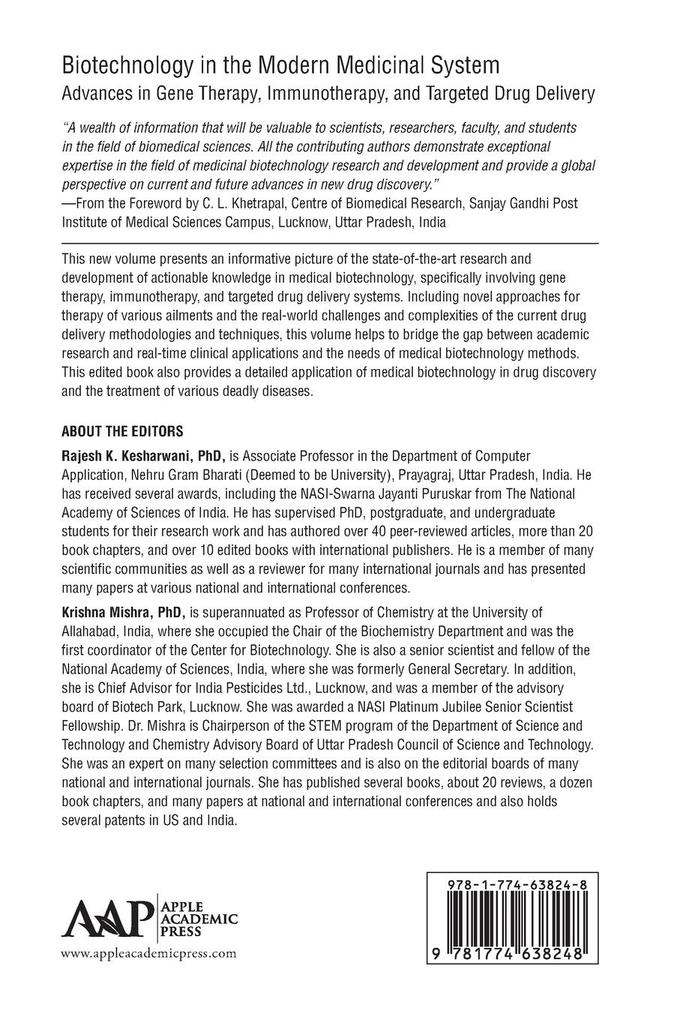 Weitere Ansicht: Biotechnology in the Modern Medicinal System