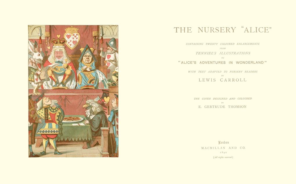 Weitere Ansicht: The Nursery Alice | Lewis Carroll