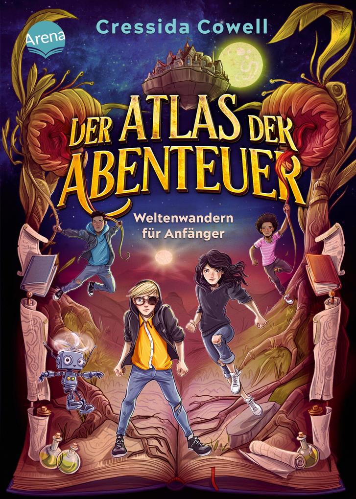 Produktbild: Der Atlas der Abenteuer (1). Weltenwandern für Anfänger | Cressida Cowell