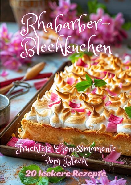 Produktbild: Rhabarber-Blechkuchen | Diana Kluge
