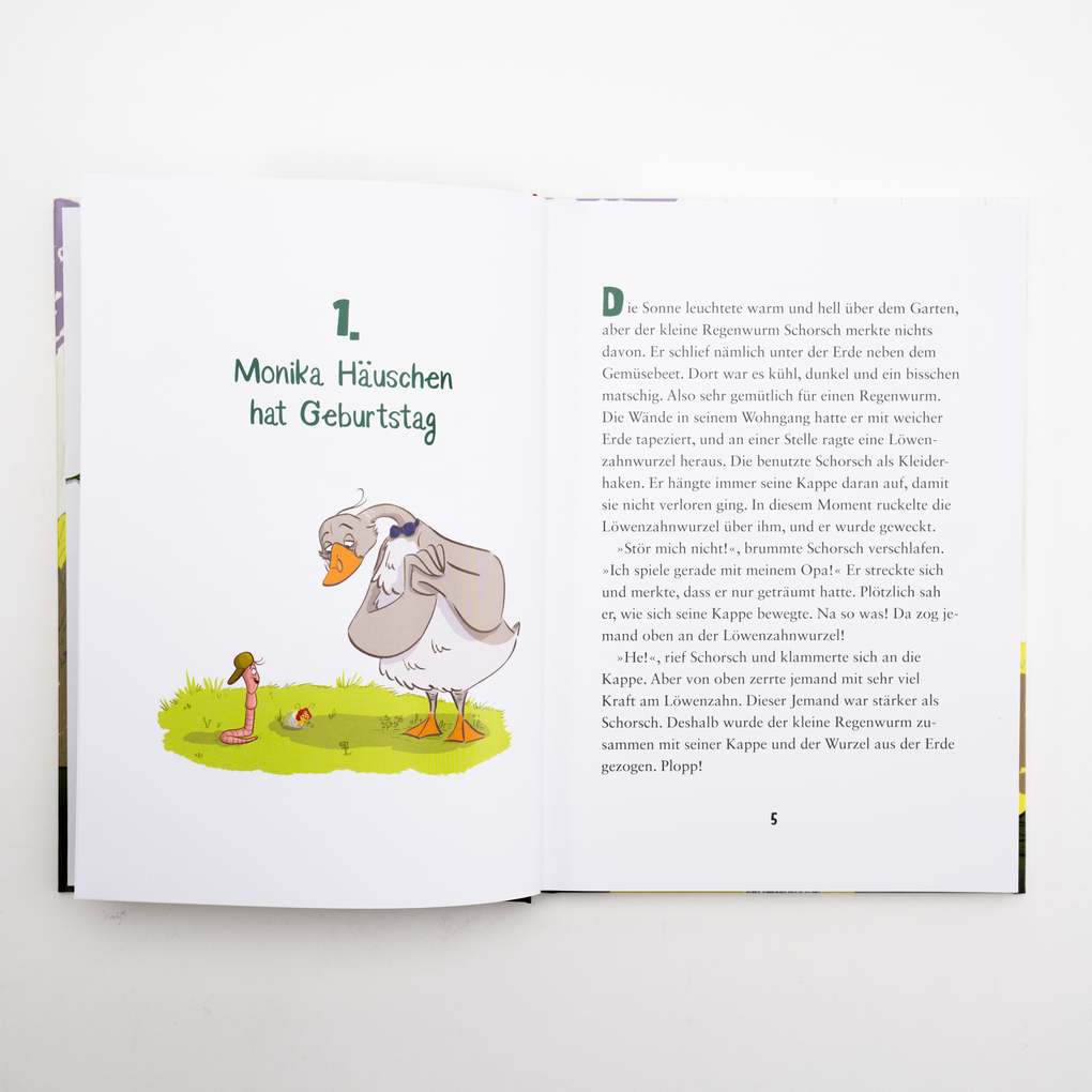 Weitere Ansicht: Die kleine Schnecke Monika Häuschen 1: Warum haben Regenwürmer Superkräfte? | Kati Naumann