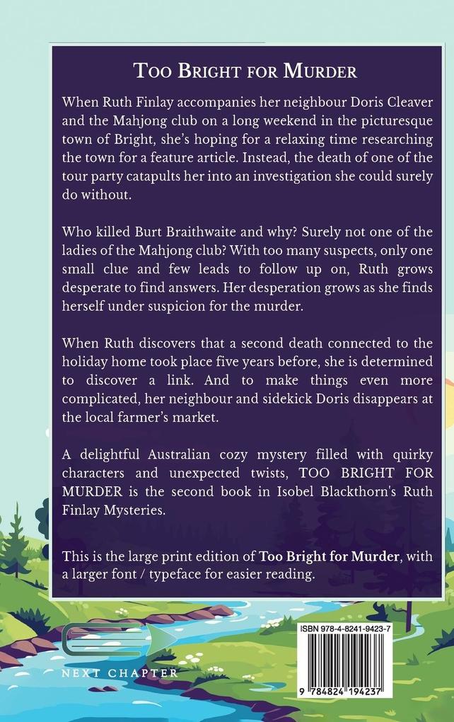 Weitere Ansicht: Too Bright for Murder | Isobel Blackthorn