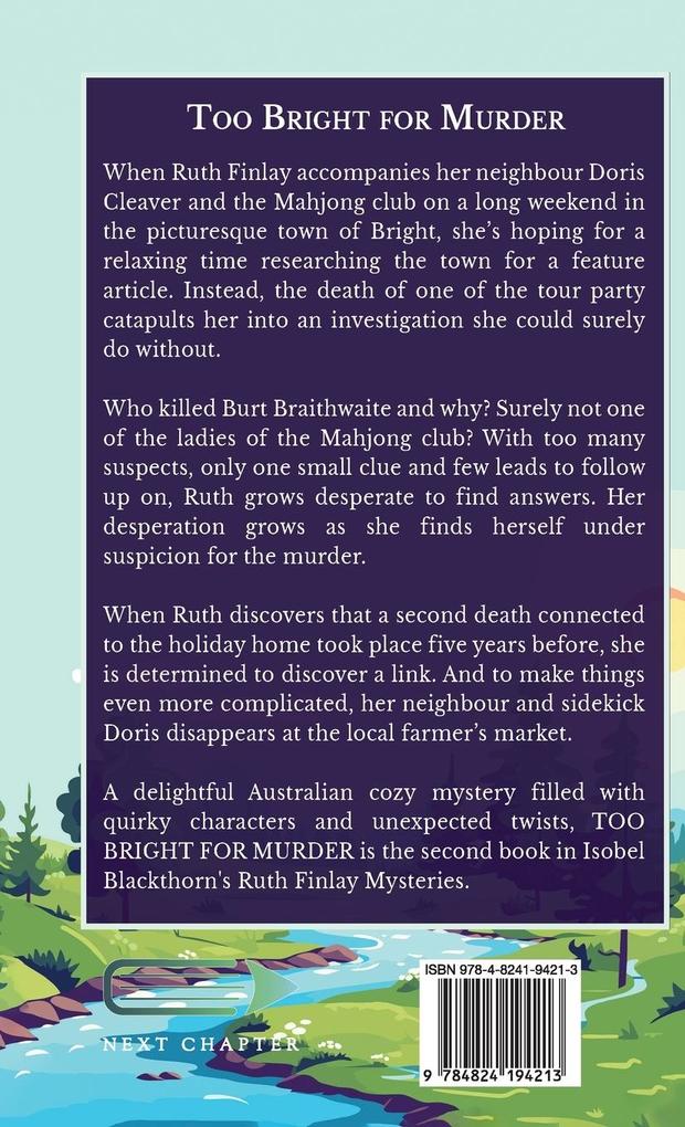 Weitere Ansicht: Too Bright for Murder | Isobel Blackthorn