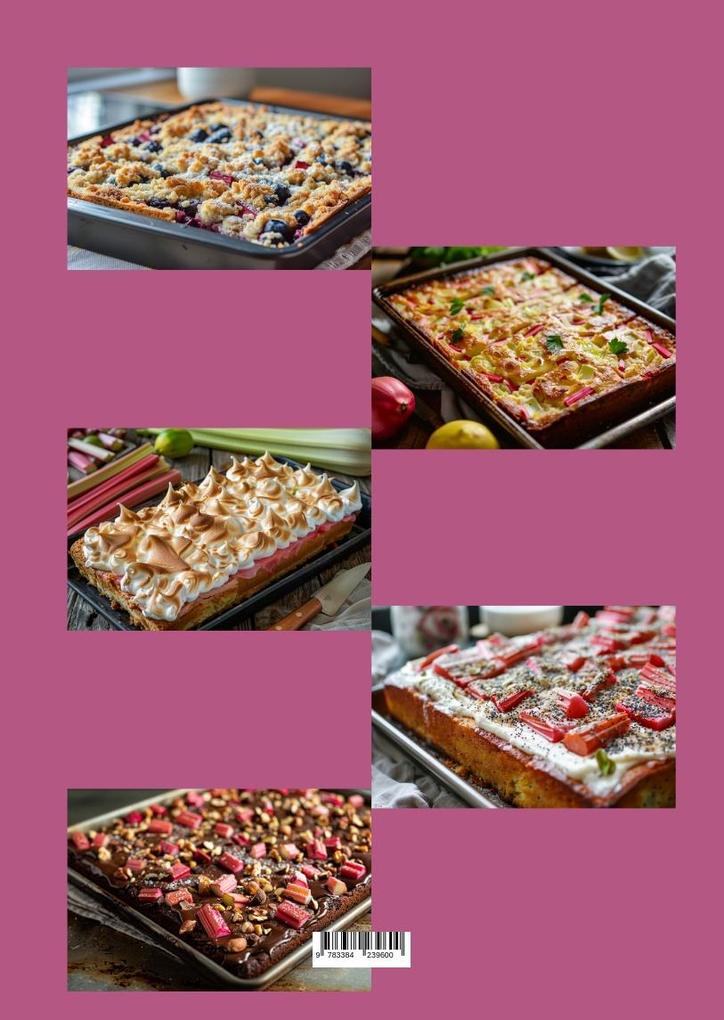 Weitere Ansicht: Rhabarber-Blechkuchen | Diana Kluge
