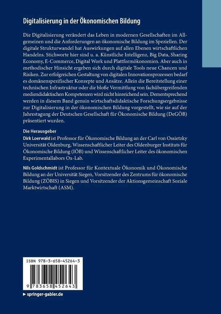 Weitere Ansicht: Digitalisierung in der Ökonomischen Bildung