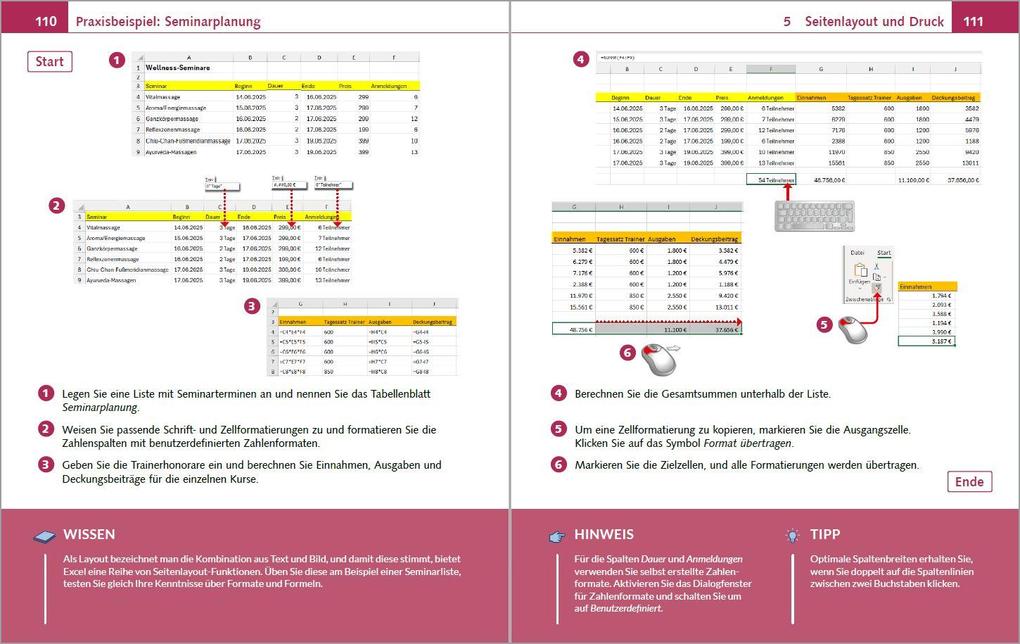 Weitere Ansicht: Excel 2024 Bild für Bild erklärt | Ignatz Schels