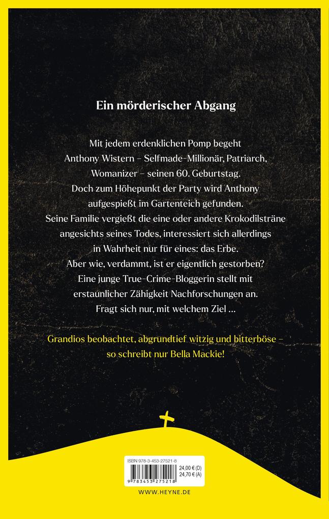 Weitere Ansicht: What a Way To Go | Bella Mackie