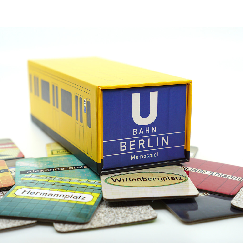 Weitere Ansicht: Berliner U-Bahn Memospiel