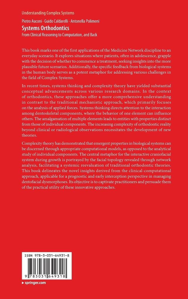 Weitere Ansicht: Systems Orthodontics | Pietro Auconi, Guido Caldarelli, Antonella Polimeni