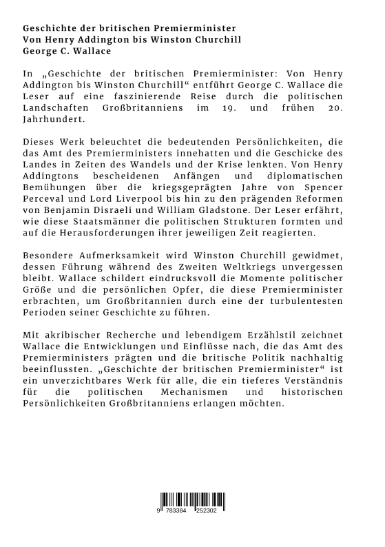 Weitere Ansicht: Geschichte der britischen Premierminister | George C. Wallace