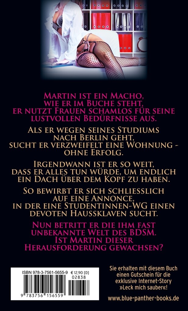 Weitere Ansicht: Die geile Studentinnen-WG - Das Studium des Dienens | Erotischer SM-Roman | Etienne Ducharme