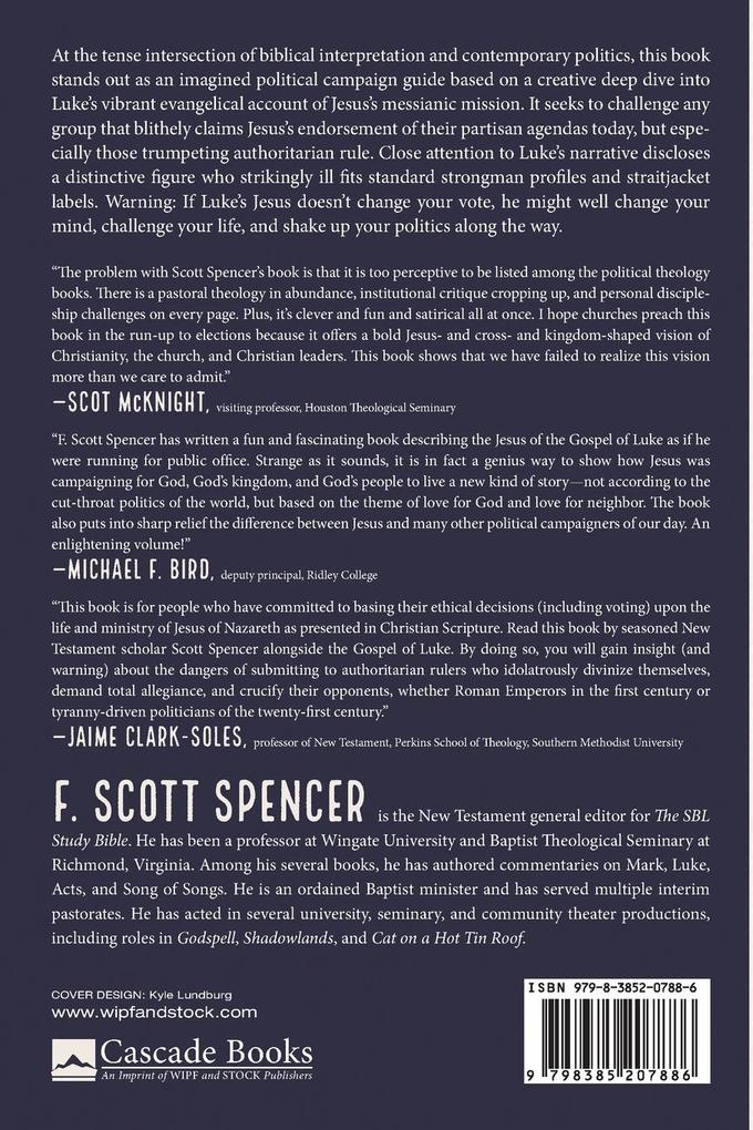 Weitere Ansicht: Vote Jesus Christ | F. Scott Spencer