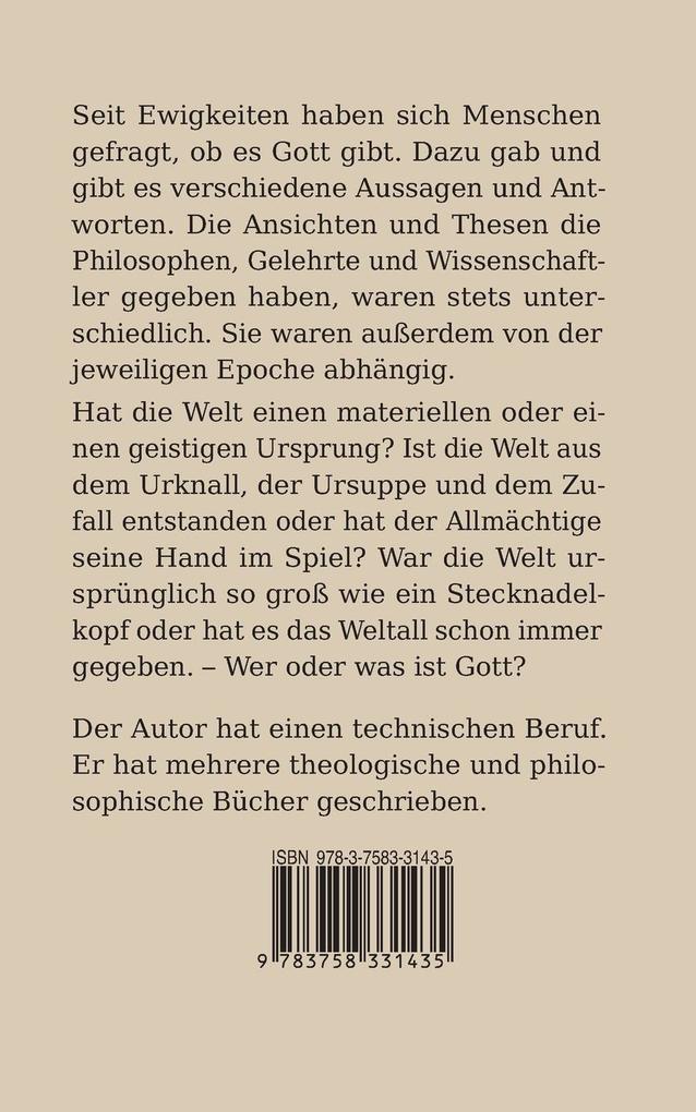 Weitere Ansicht: Der Allmächtige | Guenther Herrmann Klein